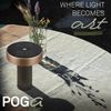 BRILONER - Poga LED Tischlampe kabellos IP44 mit Solar, Touch, Dimmbar, Warmweiß, Tischlampe Akku, Nachttischlampe, Solarlampen, German Design Award Winner 2026, 16x20 cm, Anthrazit-Bronze metallic Bild 2