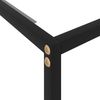 vidaXL Konsolentisch Transparent 60 x 35 x 75 cm Hartglas [322827] Bild 5
