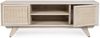 TV-Board Anahsa aus Mangoholz, klassischer Stil, Rattan-Türen, natur, 128 cm breit Bild 2