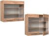 Küchenglasschrank Fame-Line Goldkraft Eiche 80 cm Vicco Bild 5