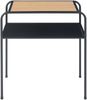 Beistelltisch Krødsherad 55x51x36cm Schwarz/Eiche [en. casa] Bild 4