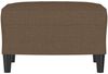 vidaXL Fußhocker Braun 60 x 50 x 41 cm Stoff [349282] Bild 3