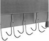 Mahlzeit Wandregal Edelstahl Wandregal, 120 x 30 cm, Klappbares Hängeregal Bild 3