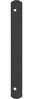 vidaXL Fenstergitter 176 x 30 cm Pulverbeschichteter Stahl Schwarz 42020560 Bild 3