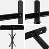 vidaXL Fenstergitter 176 x 30 cm Pulverbeschichteter Stahl Schwarz 42020560 Bild 4