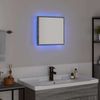 vidaXL LED-Badezimmerspiegel Graues Sonoma 40 x 37 x 8.5 cm 822926 Bild 4