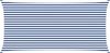 vidaXL Sonnensegel Blau und Weiß 6 x 3 m 100 % Polyester Oxford 42031100 Bild 2