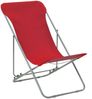 vidaXL Klappbare Strandstühle 2 Stk. Stahl und Oxford-Gewebe Rot 44360 Bild 2