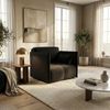 Wohnero24 Design Schlafsessel NESSA 1 - Komfortbett 80 x 195 cm - mit Bettkasten - Schwarz Bild 4