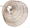 Vente-unique - PARNAIBA Floor lamp MetallRattan BeigeWeiß - B 40 cm x H 177 cm x L 55 cm Bild 4