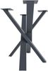 CLP Tischbeine Jimmy in Sternform,grau 120x60x72 cm Bild 5