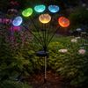 LED Solarleuchte, Edelstahl, RGB Farbwechsler, H 70 cm Bild 2