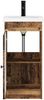 vidaXL Badezimmerschrank mit Waschbecken Altholz 42 x 40 x 84,5 cm 890062 Bild 4