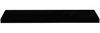 vidaXL Wandregale Schwebend 4 Stk. Hochglanz-Schwarz 90x23,5x3,8cm MDF 323777 Bild 5