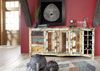 Sideboard Altholz 193x45x90 mehrfarbig lackiert NATURE OF SPIRIT #15 Bild 2