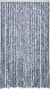 vidaXL Insektenschutz-Vorhang Blau und Weiß 118x220 cm Chenille 315128 Bild 3