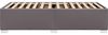 vidaXL Bettgestell Grau 80x200 cm Kunstleder 3284534 Bild 5