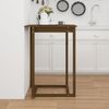 vidaXL Bartisch Honigbraun 80x80x110 cm Massivholz Kiefer 822185 Bild 5