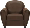 Vente-unique - VICTORY Sofa and armchair set StoffStoff Braun - B 91 cm81 cm x H 89 cm x L 170 cm94 cm Bild 5