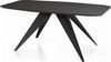 WFL GROUP Esstisch Foster, im Industriestil - Rechteckig Tisch mit schwarzen Metallbeine Bild 4