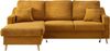 Sofa Valentina von Benformato: Elegantes Breitcord-Sofa mit Schlaffunktion, Bettkasten und Flexibler Recamiere – In drei stilvollen Farben erhältlich Bild 4