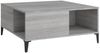 vidaXL Couchtisch Grau Sonoma 80x80x36,5 cm Holzwerkstoff 821106 Bild 2