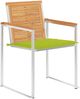vidaXL Gartenstühle 6 Stk. mit Kissen Massivholz Teak 3078592 Bild 2