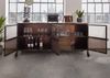Sideboard Mango 180x40x90 braun lackiert HEAVY INDUSTRY #215 Bild 4