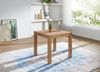 Esstisch MUMBAI Massivholz Akazie 80 cm Esszimmer-Tisch Holztisch Design Küchentisch Landhaus-Stil dunkel-braun Bild 3