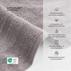 uncover by Schiesser Handtuchset Brooklyn - 4-teilig - 50x100cm - Hellgrau Bild 2