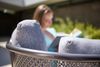 Sieger Daybed Samoa Loungemöbel für den Garten, Aluminium Grau 117 x 71 x 210 cm Bild 3
