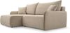 AX LIVING Couch in Beige Creme Marittimo Schlaffunktion 198cm Breite L Bild 4