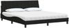 vidaXL Bett mit Matratze "Hanko" Schwarz 180x200 cm Stoff 3310547 Bild 4