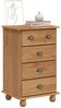 vidaXL Schubladenkommode mit Schubladen ASKIM Braun 45,8 x 40 x 79 cm 4105415 Bild 3
