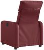 vidaXL Relaxsessel Elektrisch Weinrot Kunstleder 3206739 Bild 5