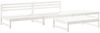 vidaXL 4-tlg. Garten-Lounge-Set Weiß Massivholz Kiefer 3186593 Bild 2