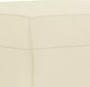 vidaXL Fußhocker Creme 70x55x41 cm Kunstleder 349356 Bild 5