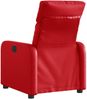 vidaXL Relaxsessel Elektrisch Rot Kunstleder 3206740 Bild 5
