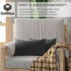 Selfitex Dekokissen 2er Set, 30x50/40x40/40x60/50x50 inkl. Füllkissen, Farben zur Auswahl, robuster Polsterstoffbezug mit weichen Füllkissen Bild 3