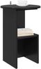 vidaXL Beistelltisch Schwarze Eiche Ø 39,5 x 55 cm Holzwerkstoff 8001038 Bild 3