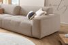 KAWOLA Big Sofa PALACE 3-Sitzer mit Sitztiefenverstellung Cord taupe 74 x 120 x 298 cm Bild 4