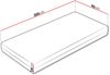 Beidseitige Federkernmatratze Dalia 24 cm (Größe: 90x200 cm) Bild 2