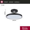 Paulmann 96781 LED Deckenleuchte Hildor Schwarz matt Chrom 2700K 3-Step-Dim Bild 4