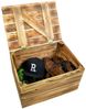 Kistenkolli Altes Land Allzweckkiste 2er set Obstkiste geflammt mit Deckel 48 x 36 x 27 cm (Spar-Set, 2er Set) Bild 3
