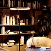 s.luce Ring LED-Stehleuchte Ø 60cm mit Touchdimmer Alu-Gebürstet, Schwarz Bild 3