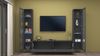 Wohnwand >Benevent< (3-teilig) in Anthrazit matt - 260x180x30 (BxHxT) Bild 4