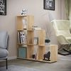 VCM 'Nitas' Treppenregal, braun, für 6 Stoffboxen Bild 2
