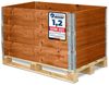 Garronda Auflagenbox Holzaufsatzrahmen für Palette Holzkiste (ohne Palette) GD-0096 (3 St) Bild 2