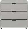 Maeusbacher Bonnie Kommoden Draht kreidegrau matt lack BxHxT: 81 x 80 x 45 cm Bild 2