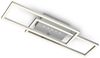 BRILONER - LED Deckenlampe mit kleinen LED-Dots, warmweißes Licht, Schwenkbare Deckenleuchte, LED Lampe Alufarbig, 28W Wohnzimmerlampe mit Speicherfunktion, 560 x 180 x 75 mm (LxBxH), Silber Bild 5
